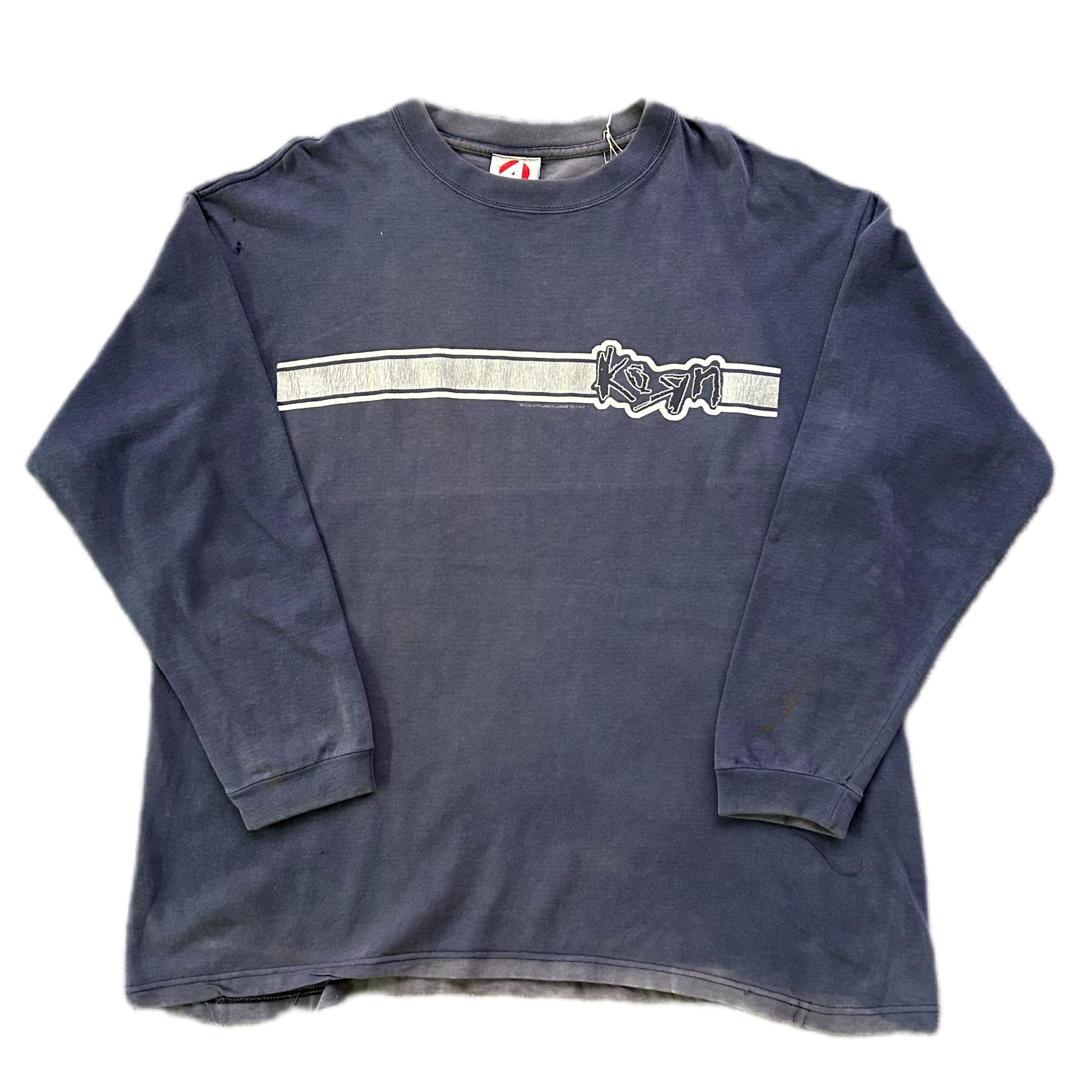 90～00s OLD STUSSY/Line Knit/紺タグ/S80/L/ラインニット/セーター