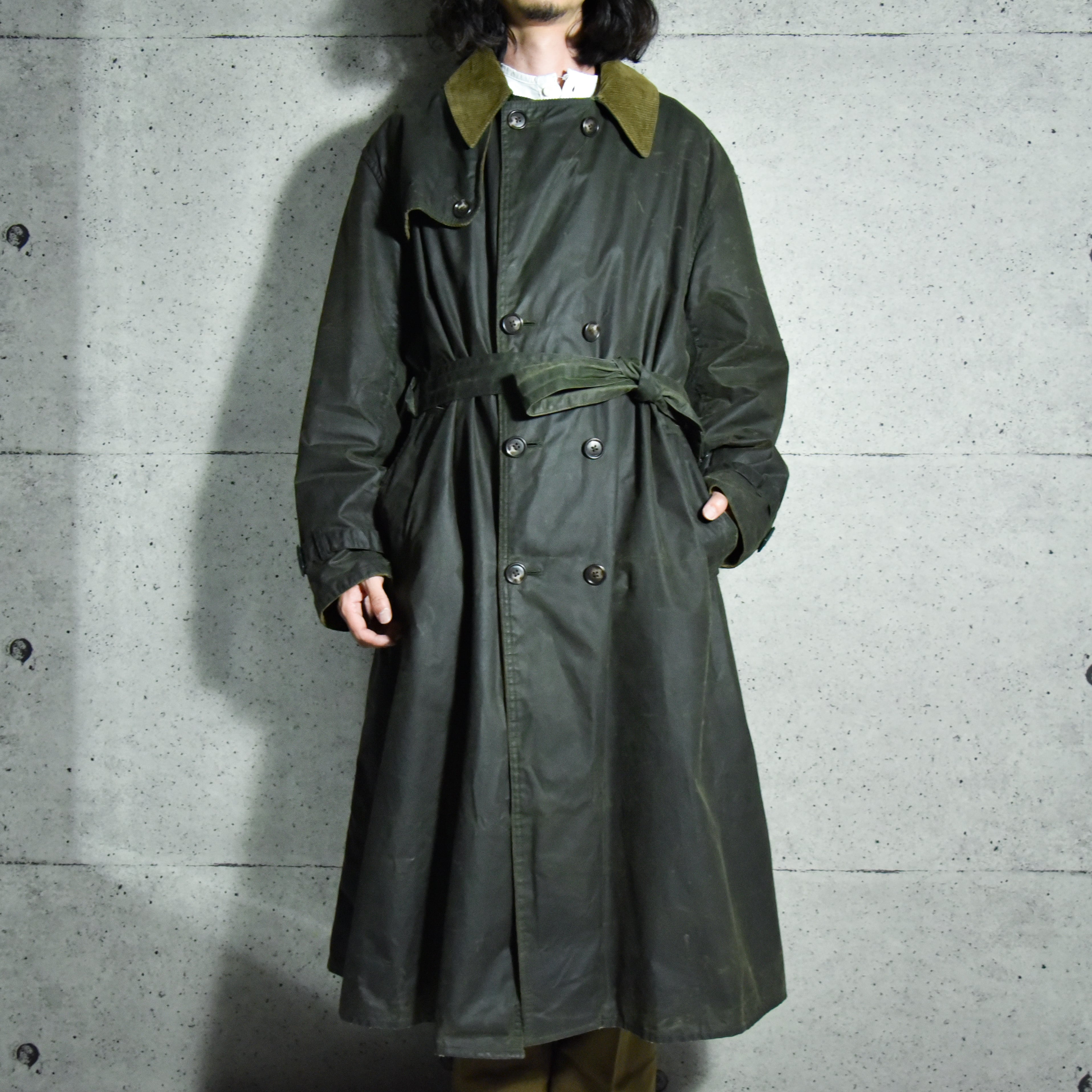 80s Barbour TRENCH COAT バブアー トレンチコート 3ワラント 3