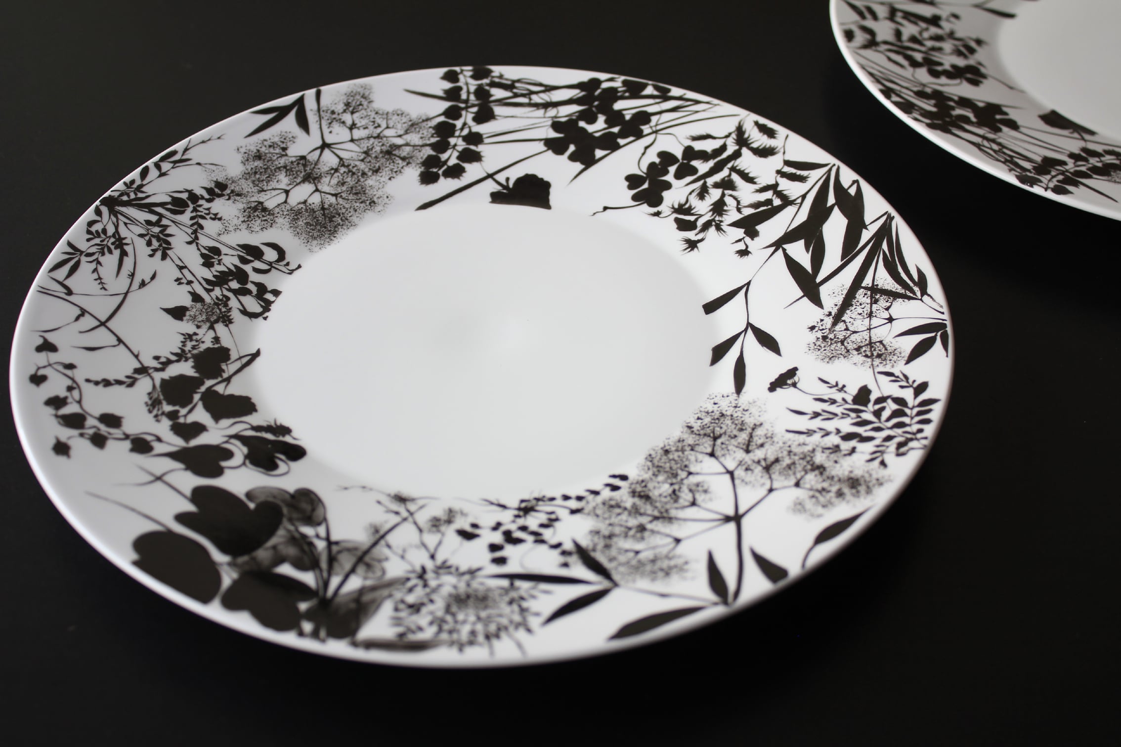 福泉窯 染付微塵唐草9寸プレート 大皿 【公式通販】