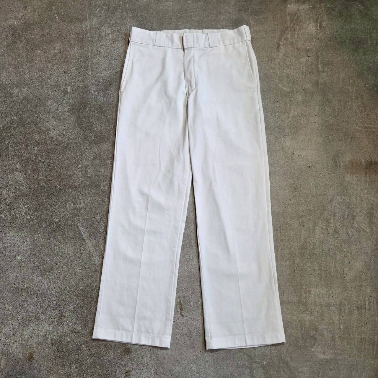Dickies ディッキーズ ホワイト ペインターパンツ ツイル メンズW34