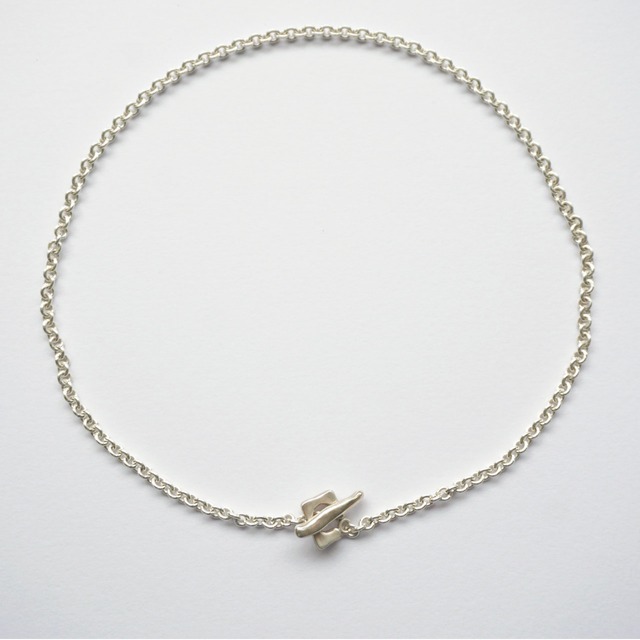 "Boogie" chain necklace silver