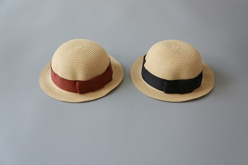 chocolatesoup(チョコレートスープ)/ PAPER BRAID BOWLER HAT / black・brown