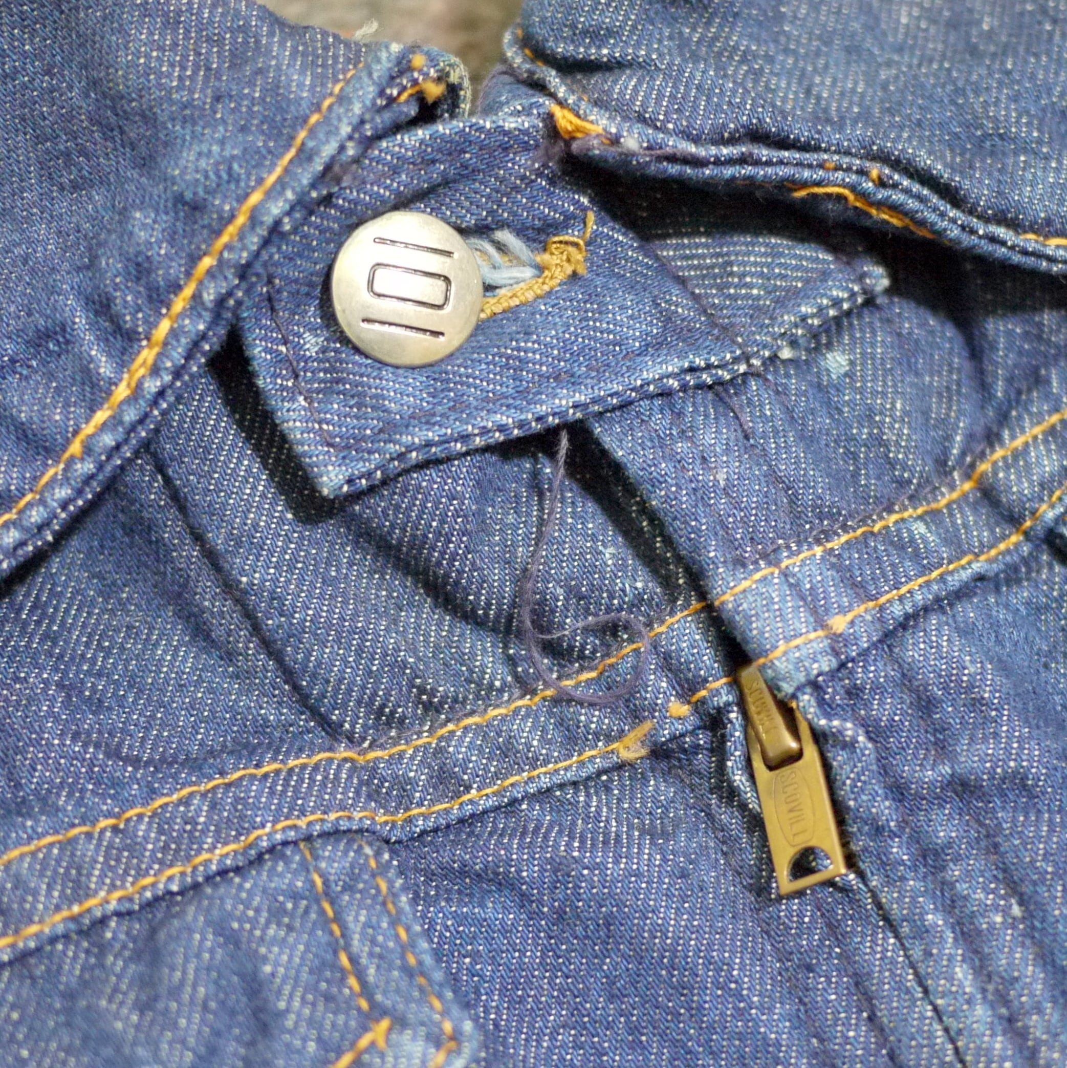 MONTGOMERY WARD 1970's 101 Denim jacket Size40