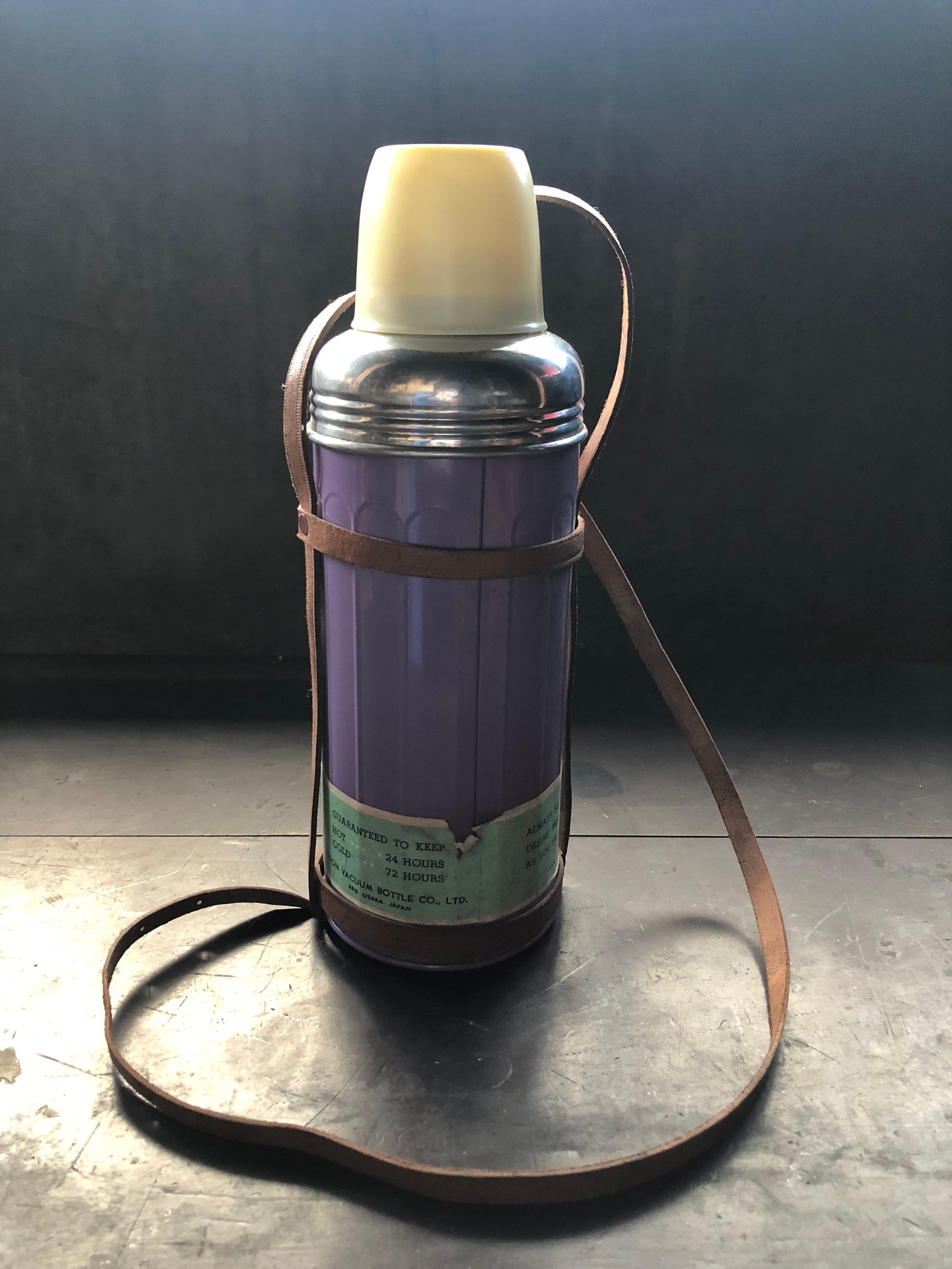 水筒 紫色 魔法瓶 スワロー インテリア 昭和レトロ | 昭和レトロ 金物