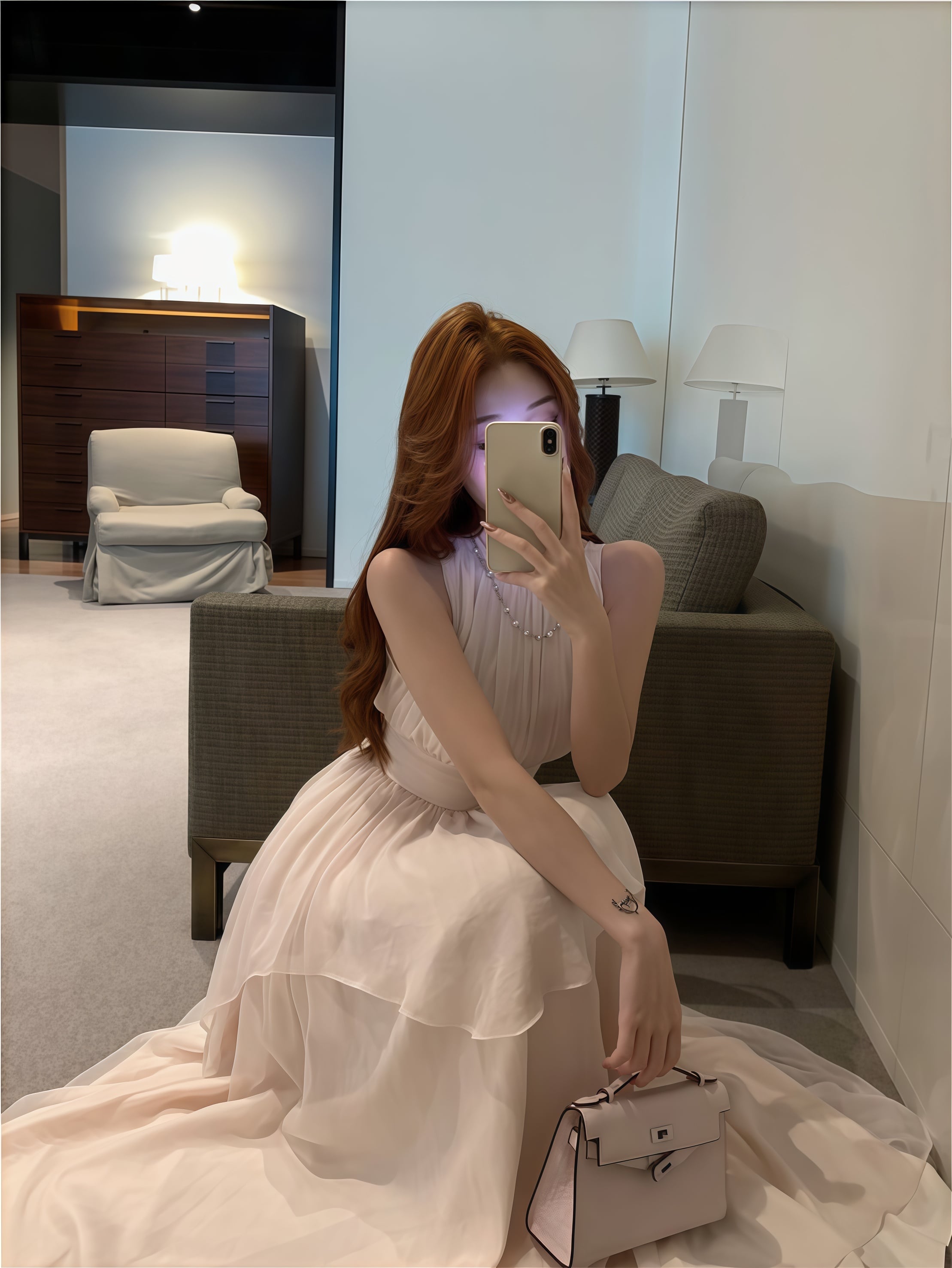 Dolce & Gabbana ノースリーブワンピース Dolce & Gabbana ノースリーブワンピース新品タグ付き ニュアンスヘム