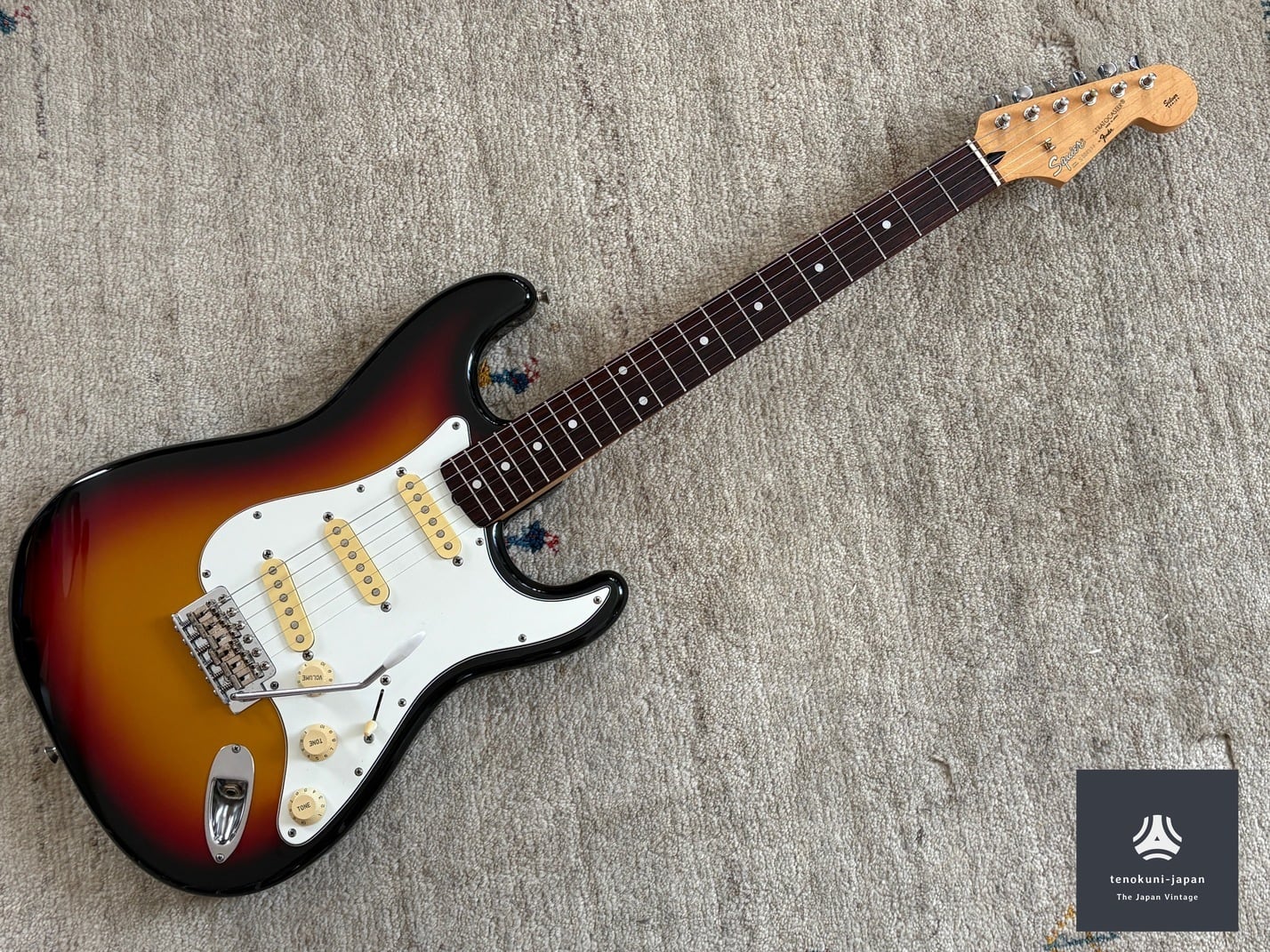 美品　国産フジゲン製　squierストラトキャスター　sst-33 silver Squier Stratocaster SST-33 Silver Series '94-'95 | tenokuni-japan
