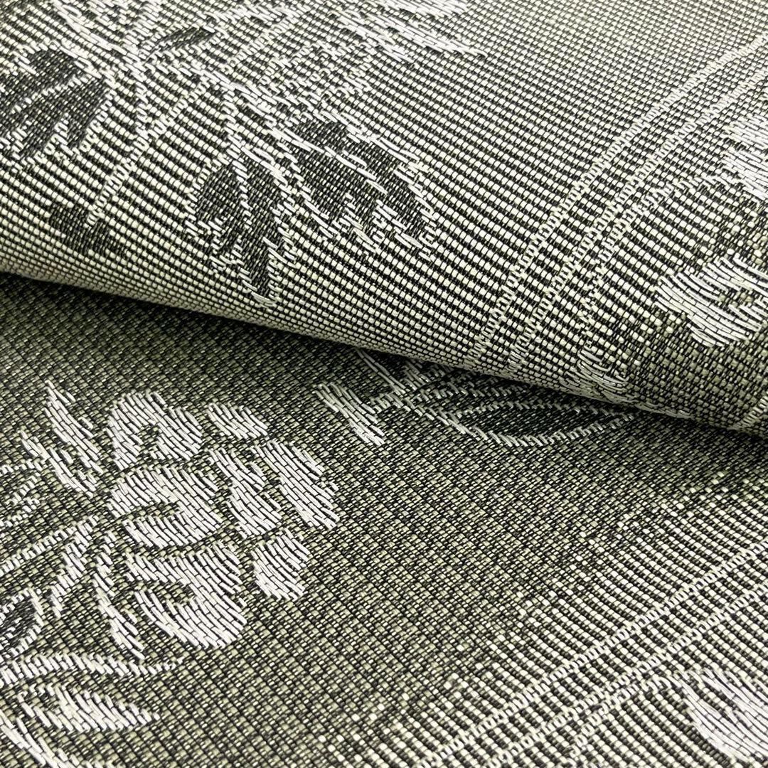 袋帯 縦柄花唐草模様 島松鼠色 O-3675 | リユース着物わびさび 