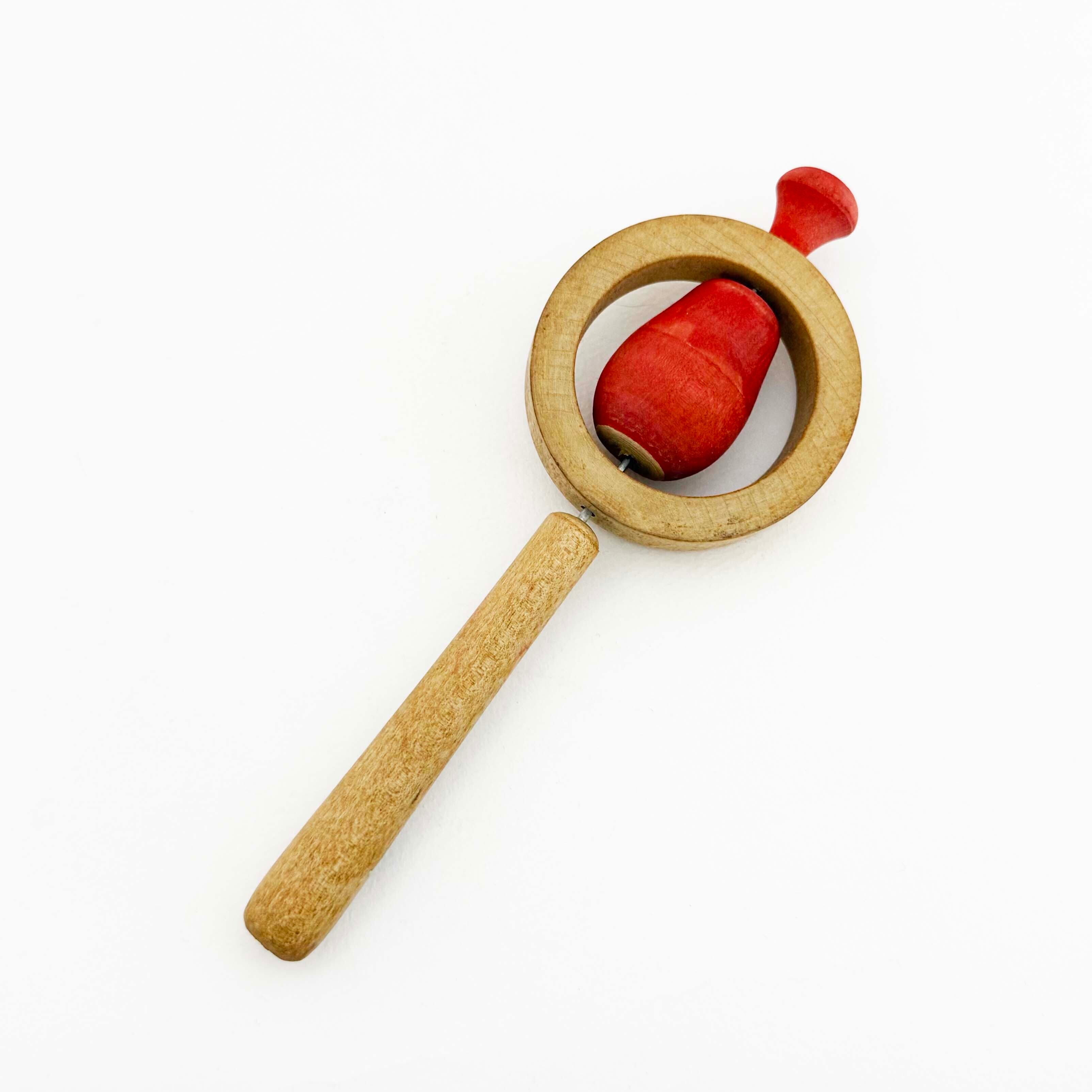 だるま笛玩具（遠刈田系 / 工人不明）