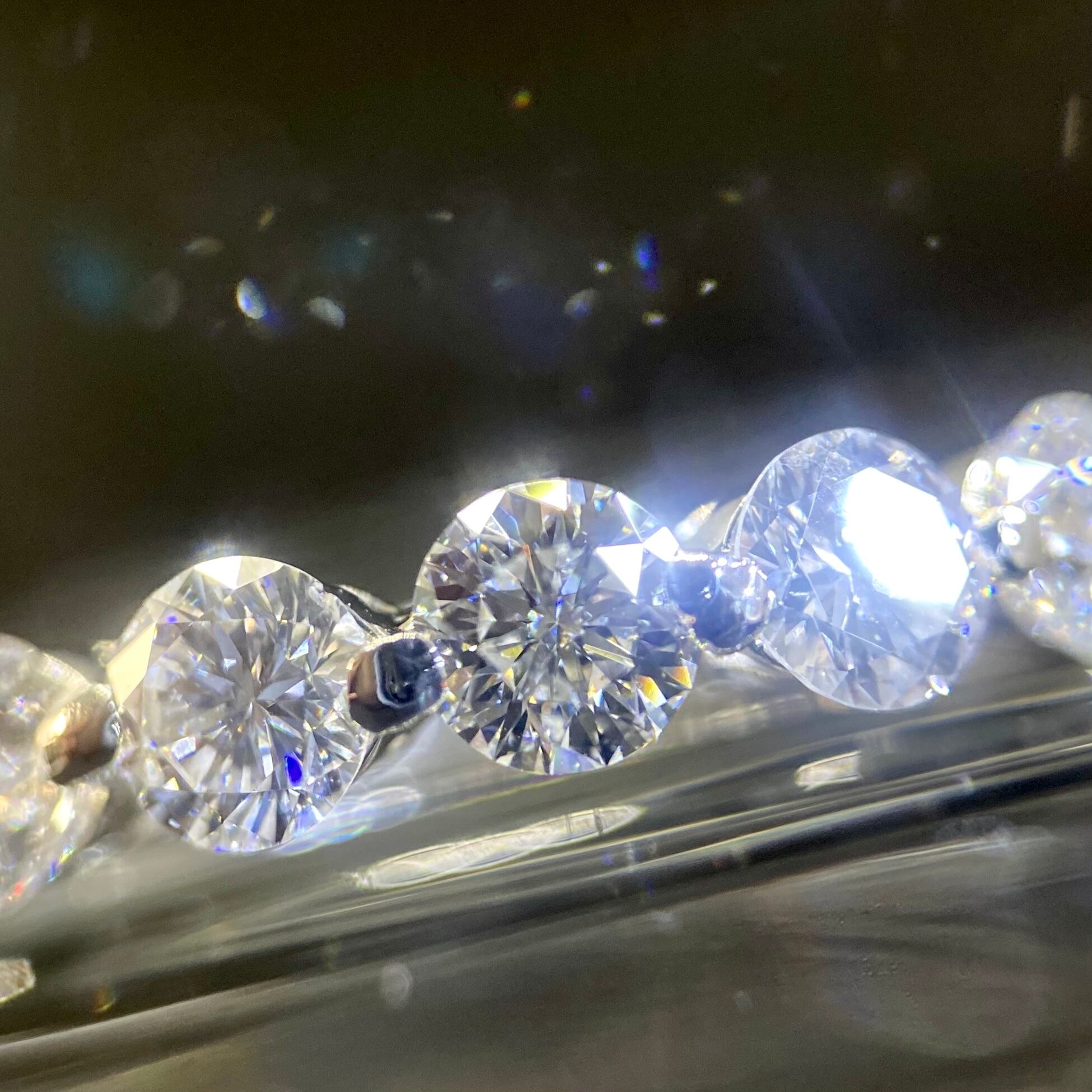 高品質.pt950プラチナ 1カラットのダイヤモンドのネックレスをはめ込 8-