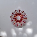 赤とオレンジのジュエリートレイ