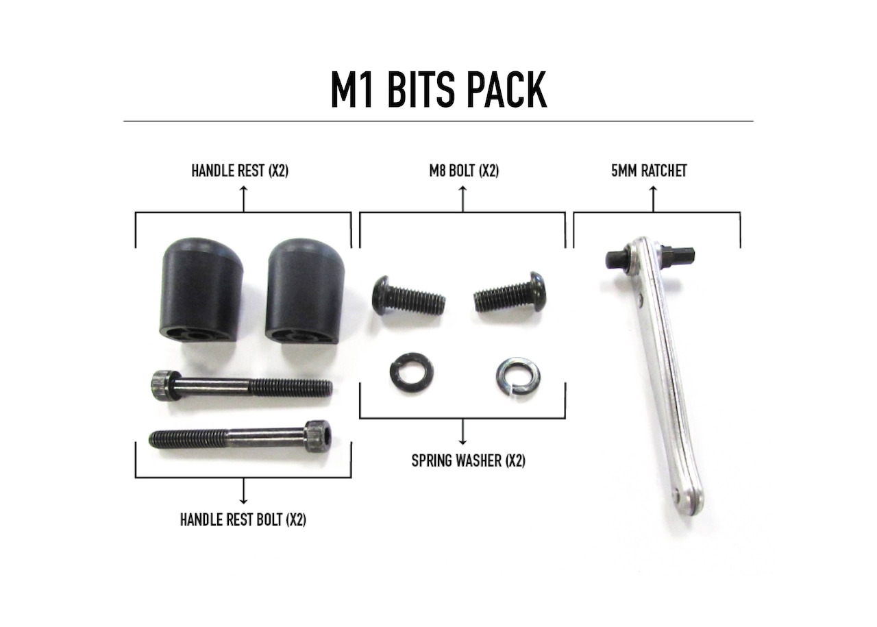 M1 Bits Pack（着色ボトルブルー付き）