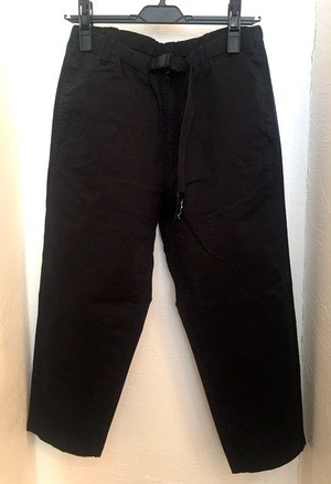 Flex Cropped Pants　Black