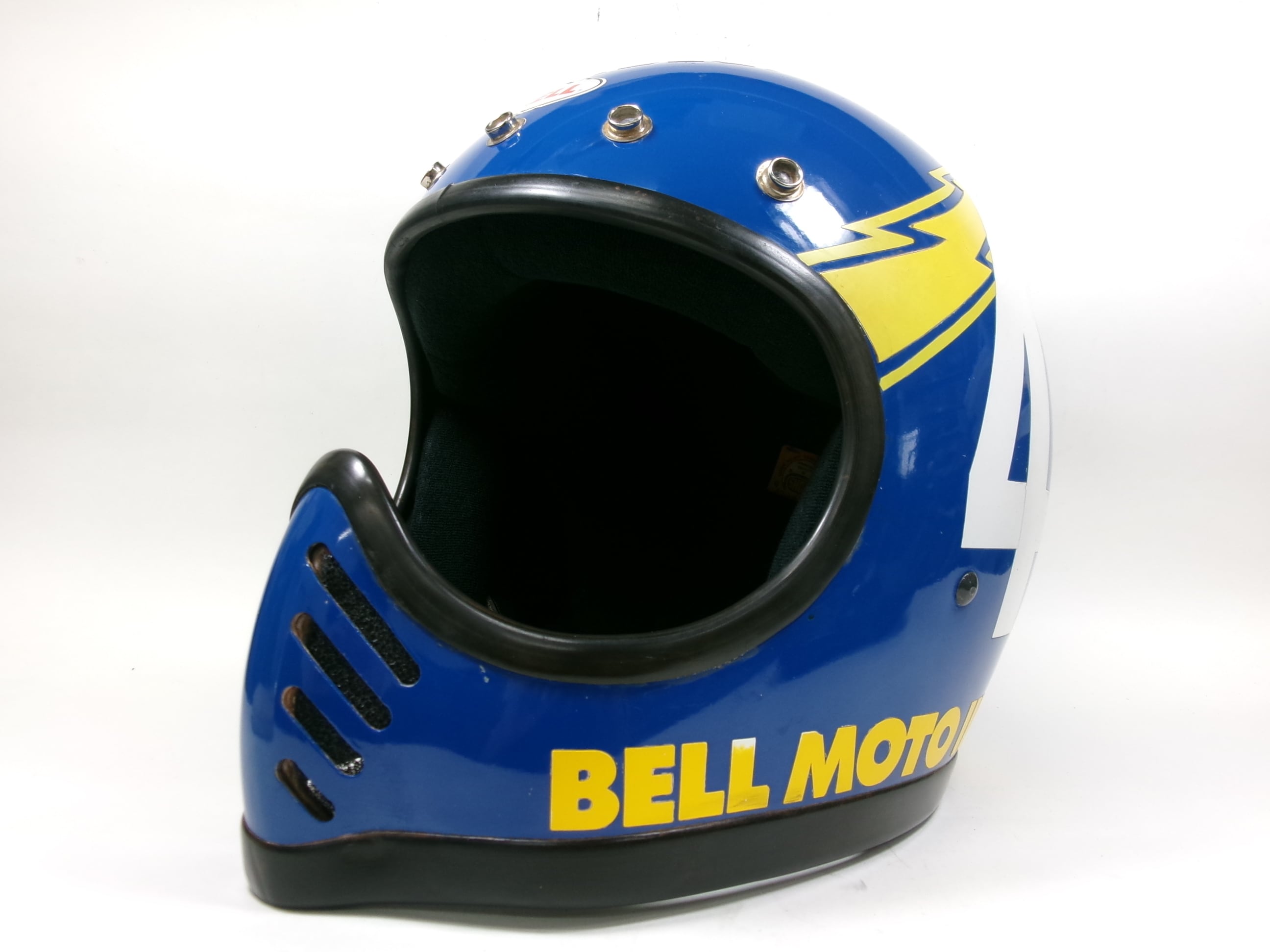 70s SAFETECH ジェットヘルメット 目深加工済み M 白x緑 70s SAFETECH ジェットヘルメット 目深加工済み M 白x緑