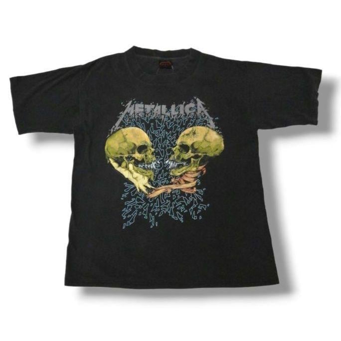 Metallica sad but true pushed head Tシャツ
