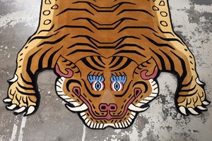 Tibetan Tiger Rug 《XXXLサイズ•ウール004》チベタンタイガーラグ