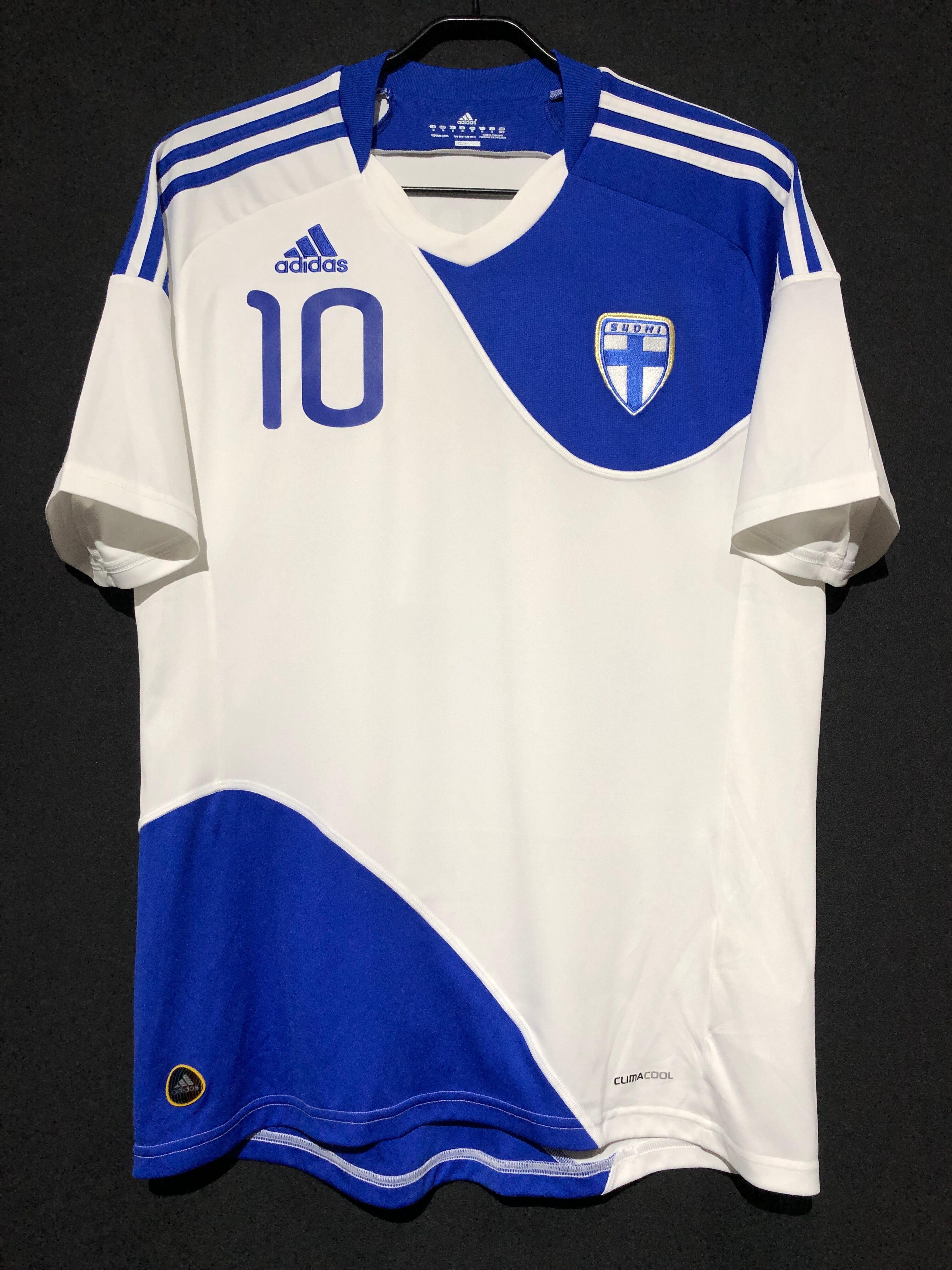 10 11 Finland H Condition Preowned Grade 9 Size M No 10 Litmanen Jerseum Store