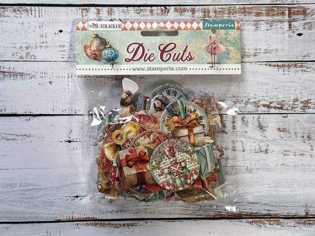 Stamperia Die cuts assorted - The Nutcracker　チップボード　DFLDC103【Stamperia（スタンぺリア）】[ST-6m]