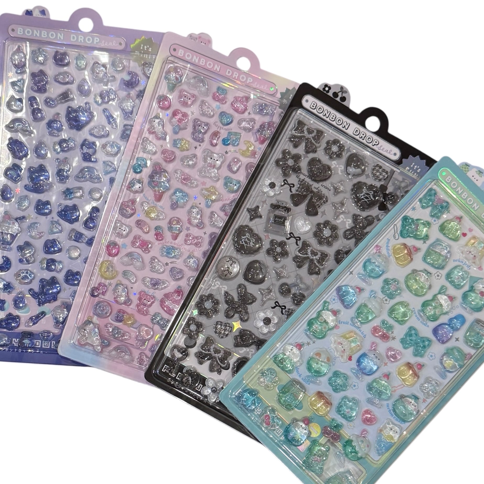 HAPPY BAG 9枚セット】めろめろボンボン ぶらっくボンボン ミニゆめ