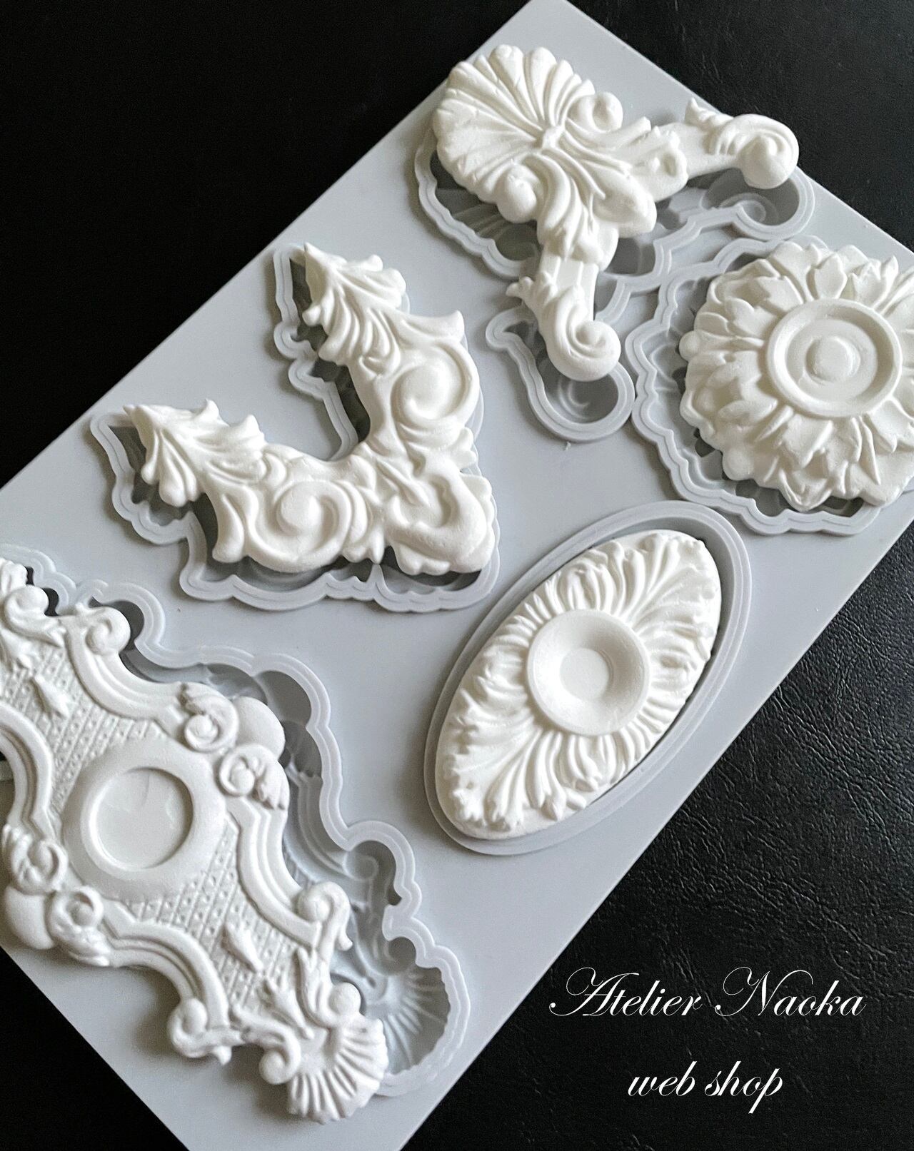 モチーフ シリコンモールドo | シリコンモールド・クレイクラフト