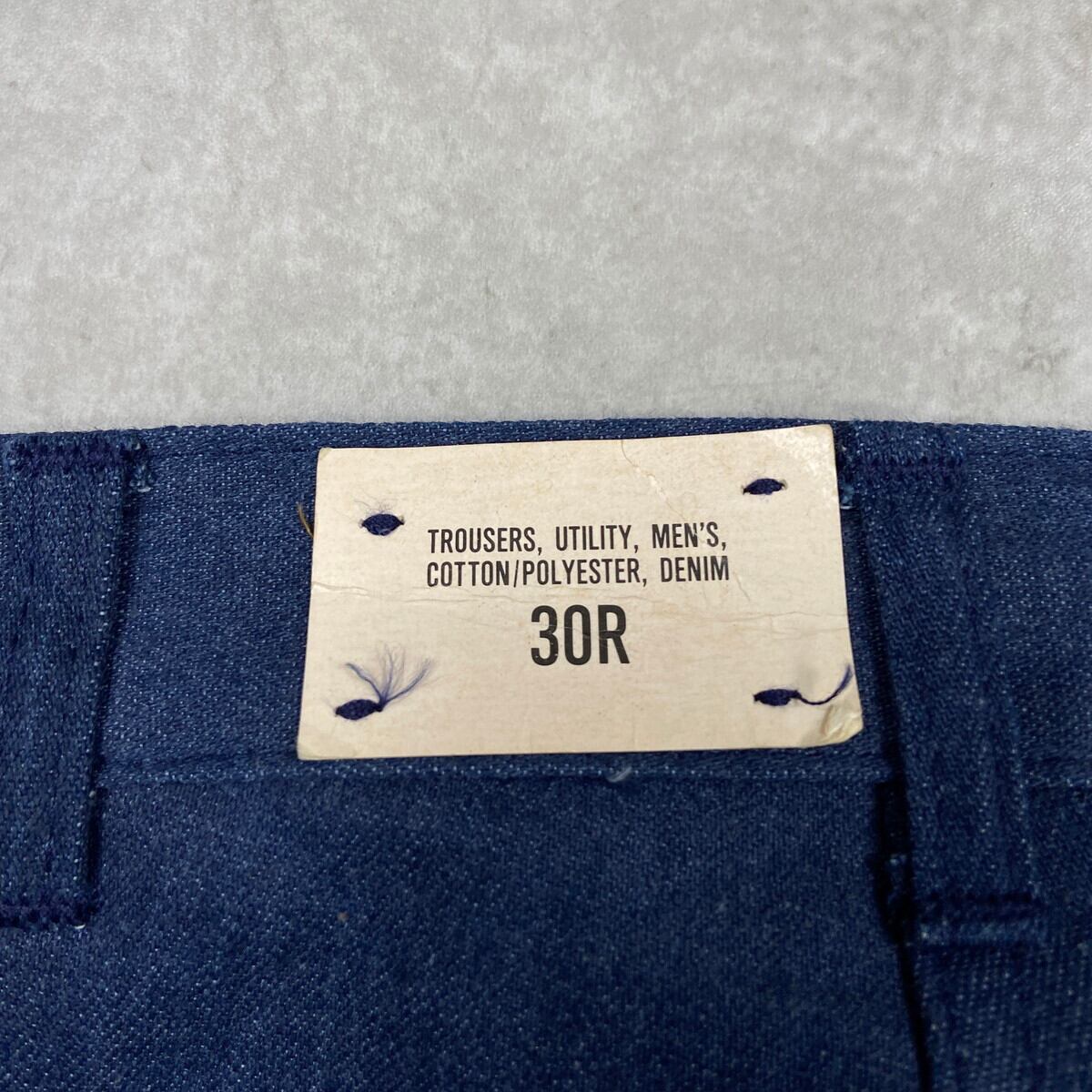 パンツ DEAD STOCK NOS 88年納品 U.S.NAVY 米軍実品 デニムセーラーパンツ