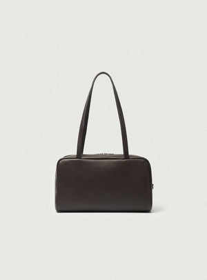 [The Barnnet] Arden Bowling Bag Medium_Brown 正規品 韓国ブランド 韓国通販 韓国代行 韓国ファッション ザ バーネット ザバーネット 日本 店舗