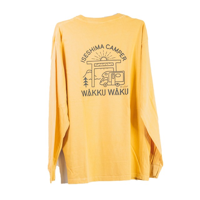 ロングTシャツ　Lサイズ　イエロー