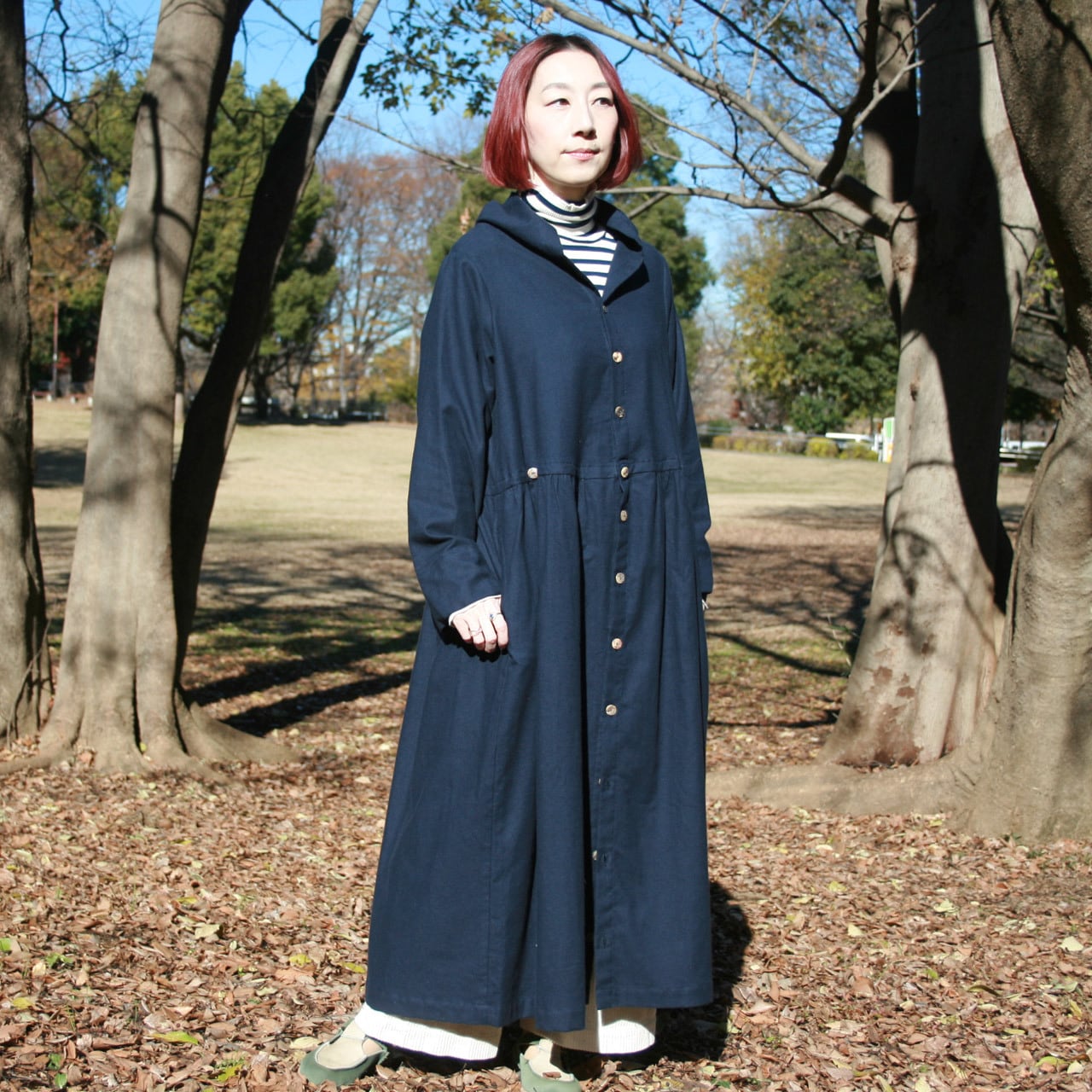 OP-350 オーガニックコットン ソフト起毛ビエラ ガウン＆カシュクール
