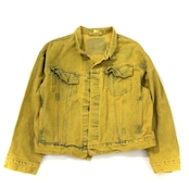 【kimonojk37】着物デニムジャケット KIMONO DENIM JACKET