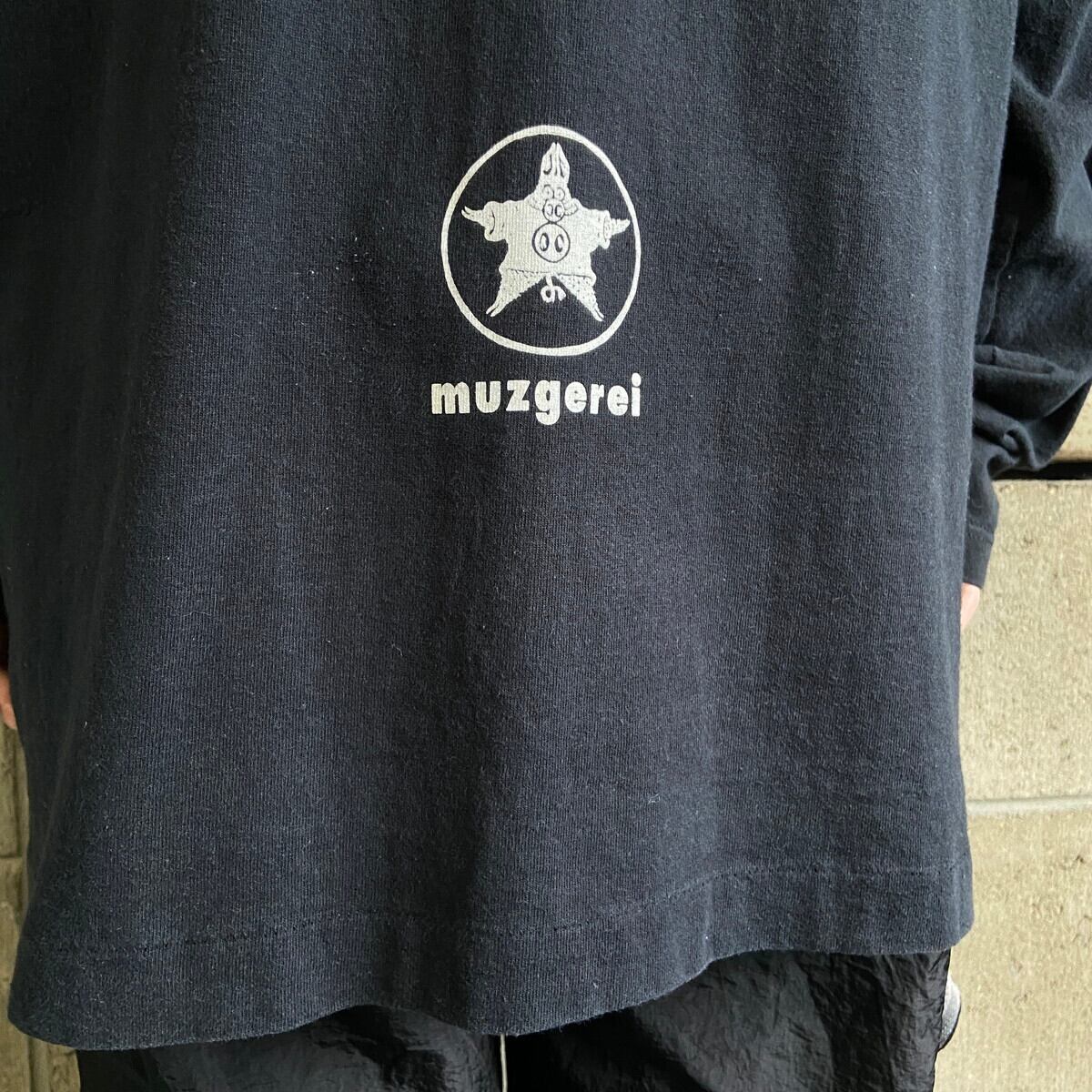 90年代 アイルランド製 ERROR WORLDWIDE MUZGEREI 1993 ロングTシャツ