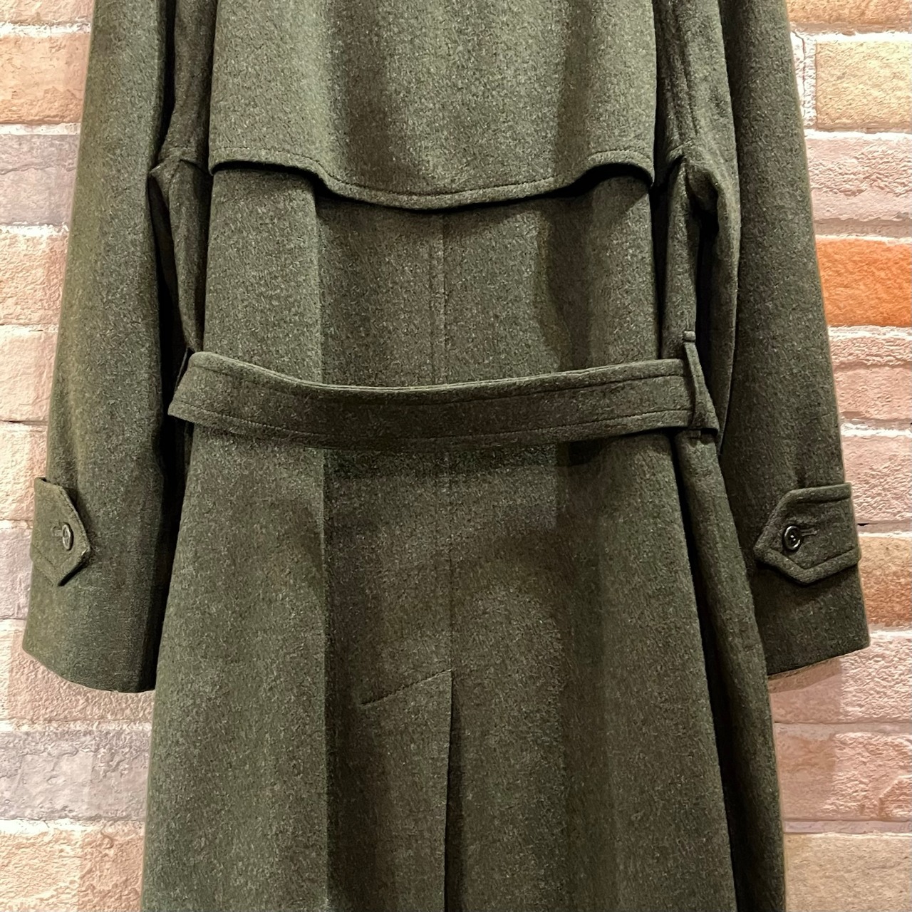 burberry “ladies loden cloth coat” size8 イングランド製 