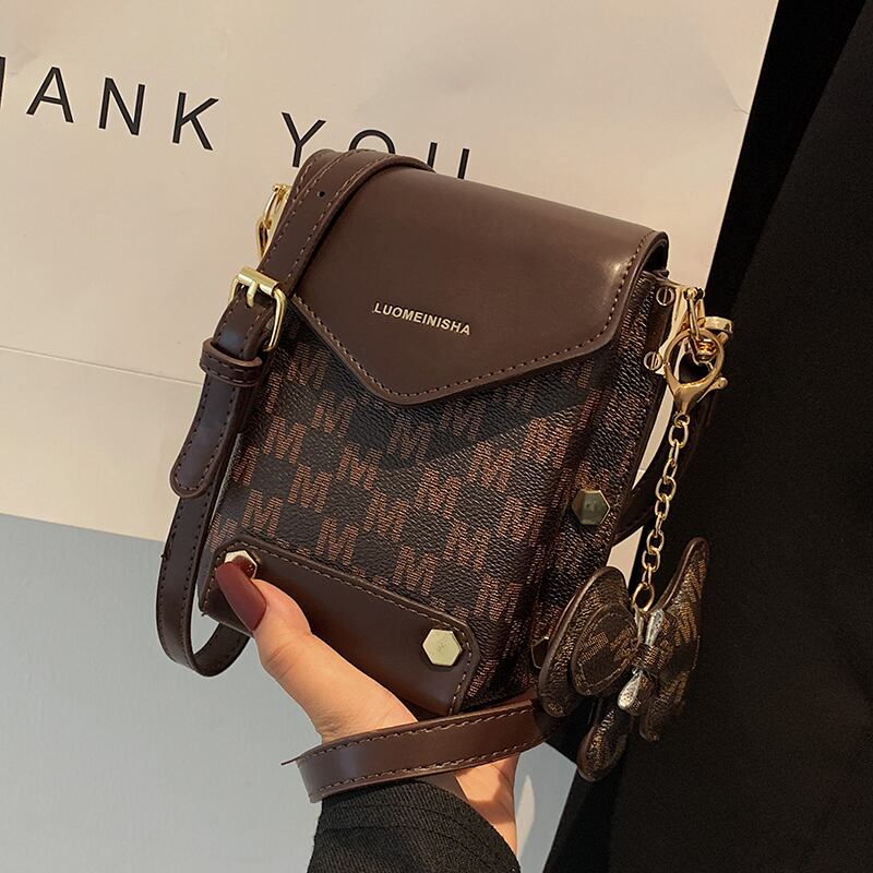 スタンダードオータムウィンター レトロ 秋物 冬物 スクウェア メッセンジャーバッグ Tiancai_Wing_Bag35743266660