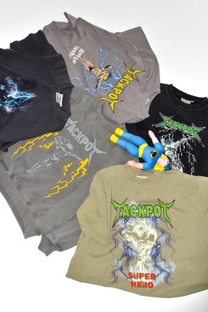 ヴィンテージグラフィックトレーナー　グレー