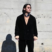 INTERIM / 9W LINEN COTTON CORDUROY セットアップスタイル