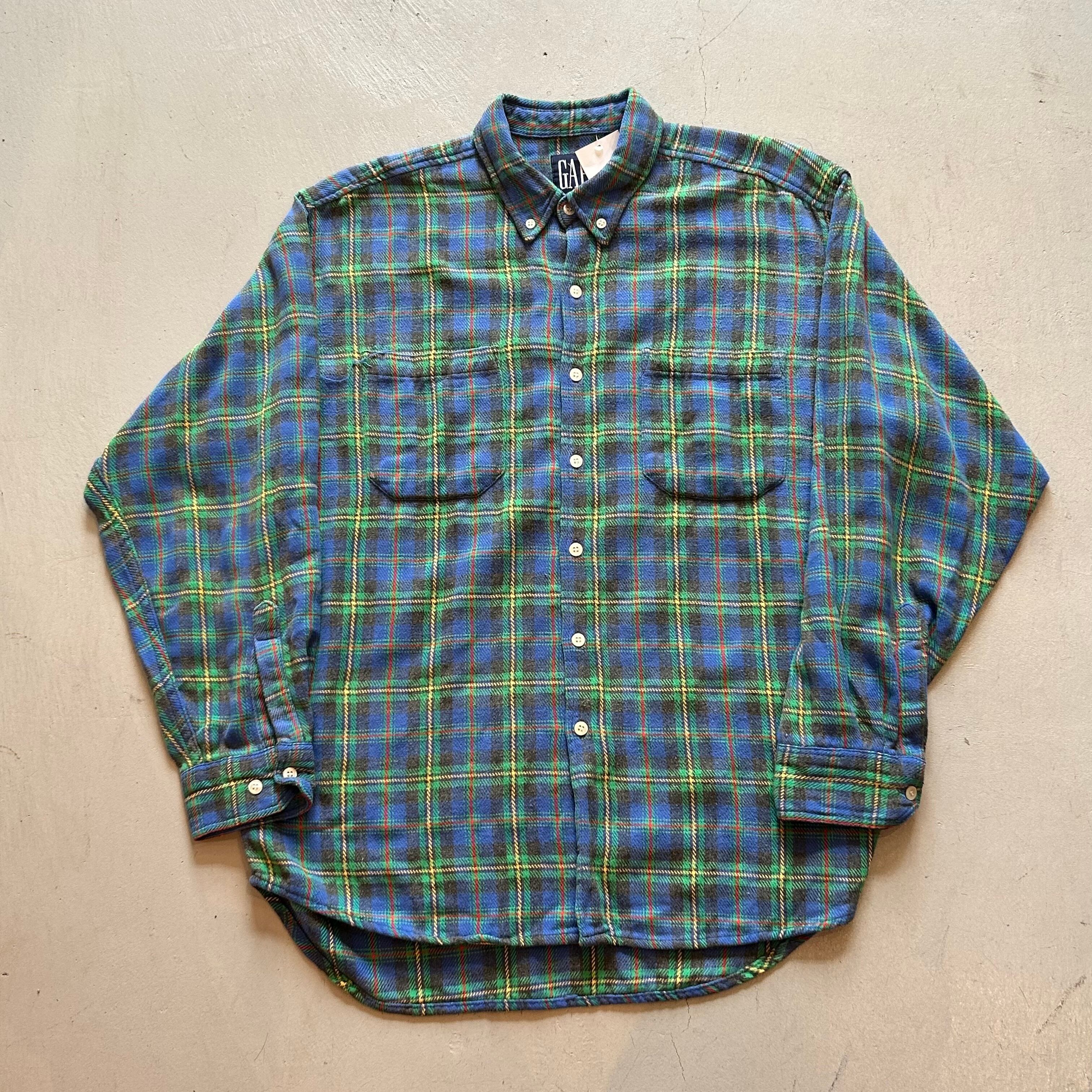 gap plaid flannel