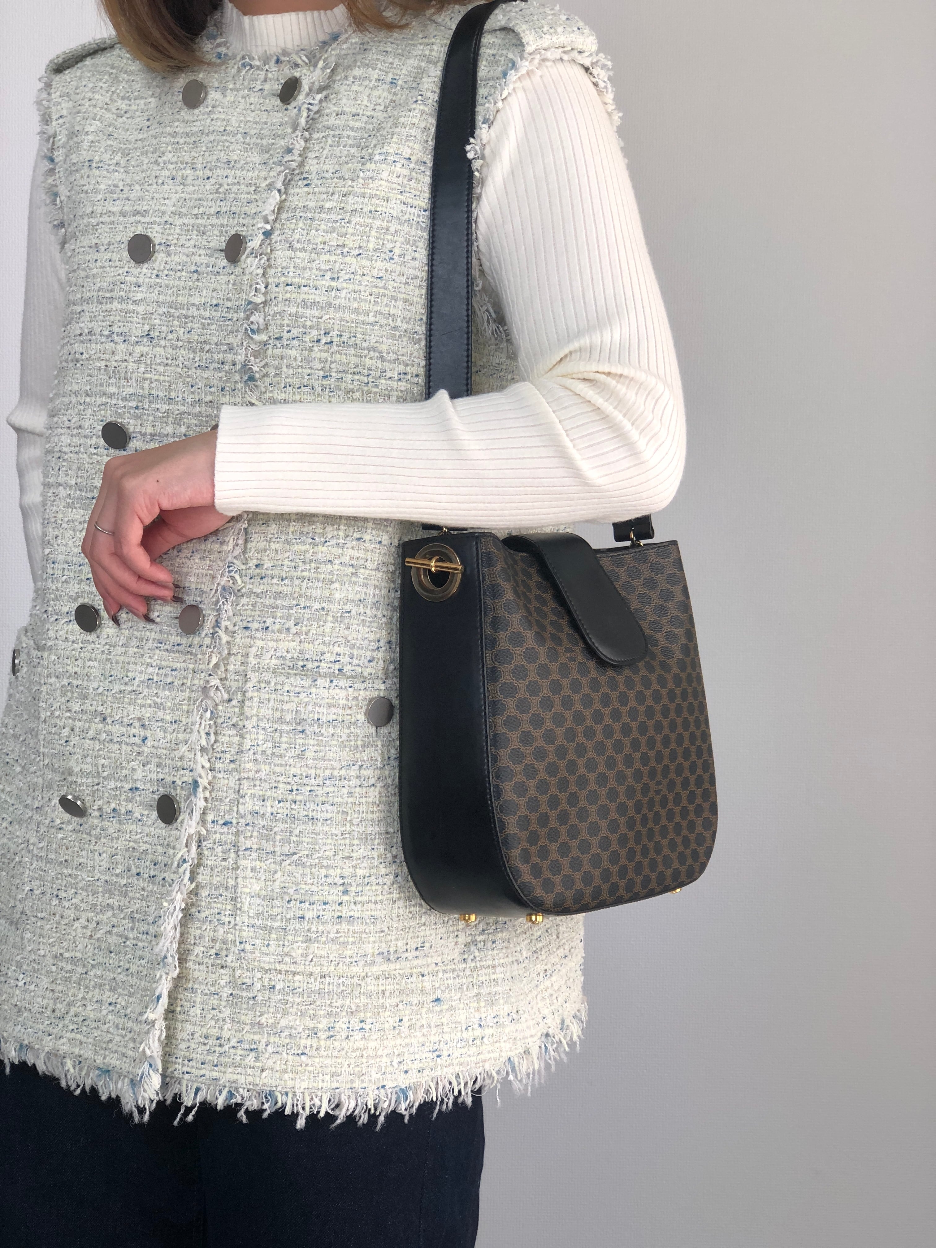 Christian Dior クリスチャン ディオール トロッター スカーフ ブルー