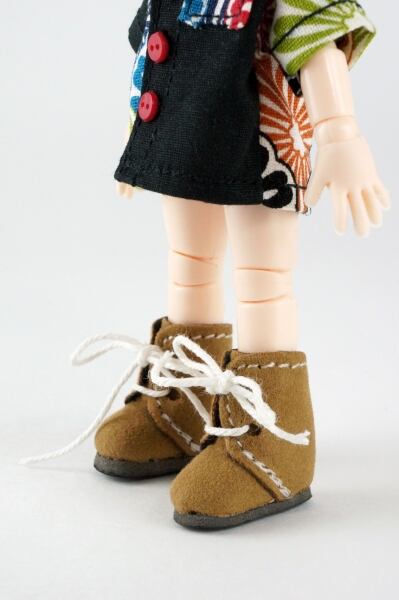 ドール靴 1/6 オビツ11 フロックブーツ SBB008LBN MW - 画像4