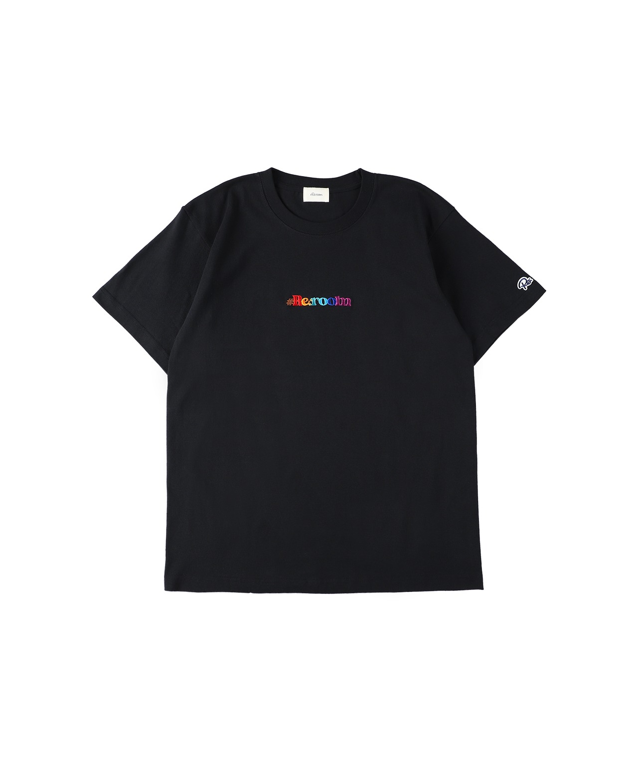 【#Re:room】COLOR LOGO EMBROIDERY T-SHIRTS［REC824］