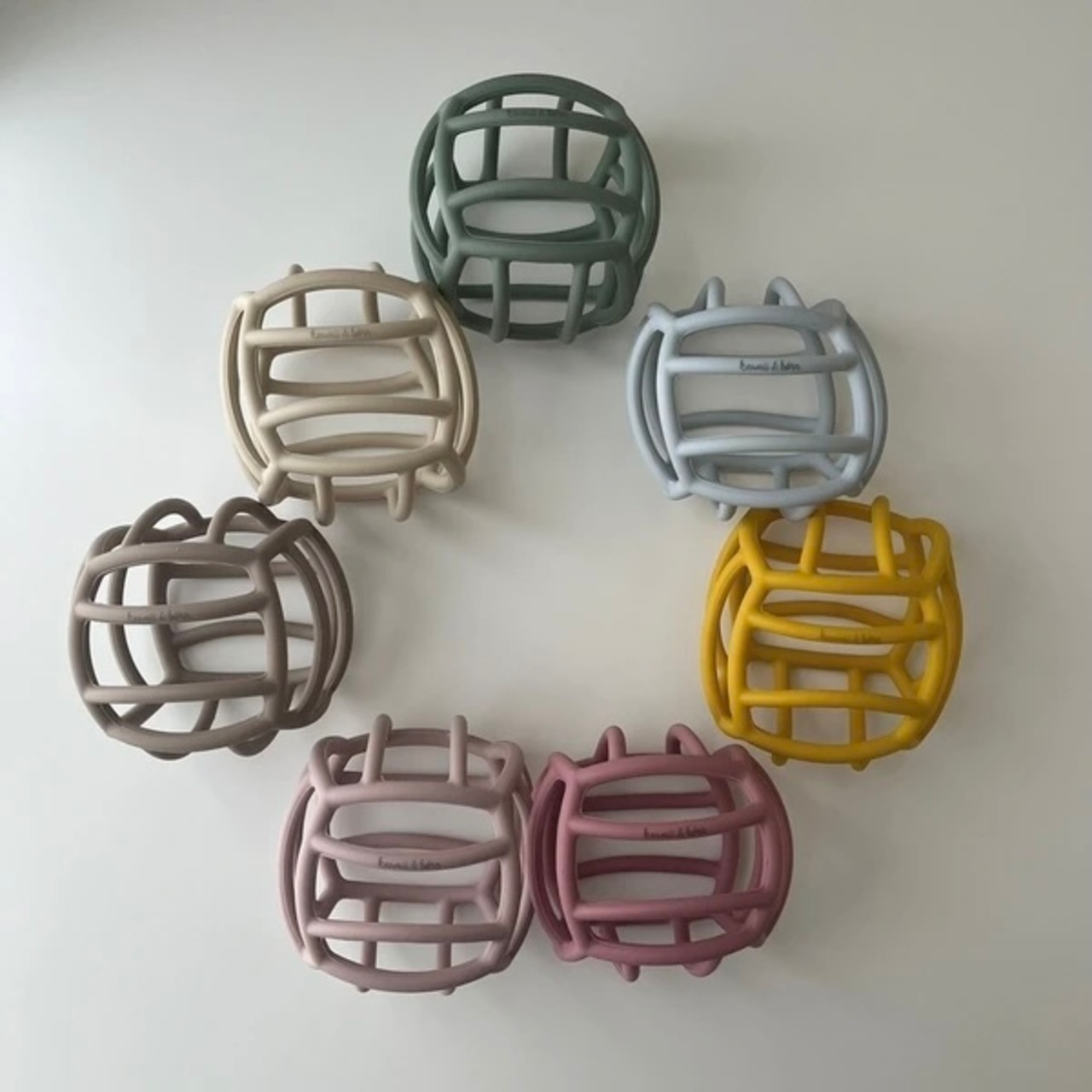 kawaii&born オリジナルベビーボール シリコン オーボール　出産祝いにも　新生児からOK