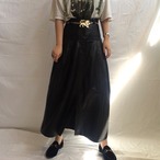 Leather Button Up Maxi Skirt