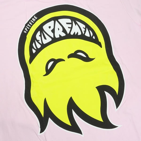 Size【M】 SUPREME シュプリーム ×Spitfire 26SS L/S Tee Light Pink