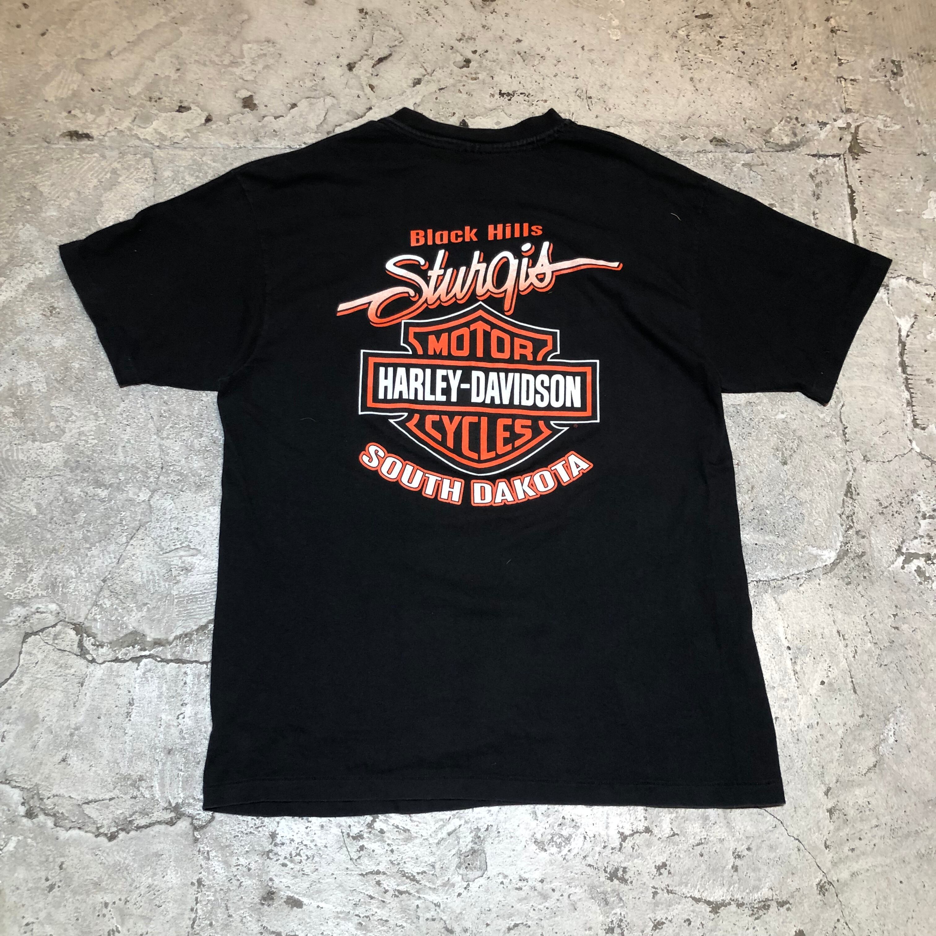 Harley Davidson ハーレーダビッドソン / USA製 ”STURGIS” クルーネック Tシャツ　L