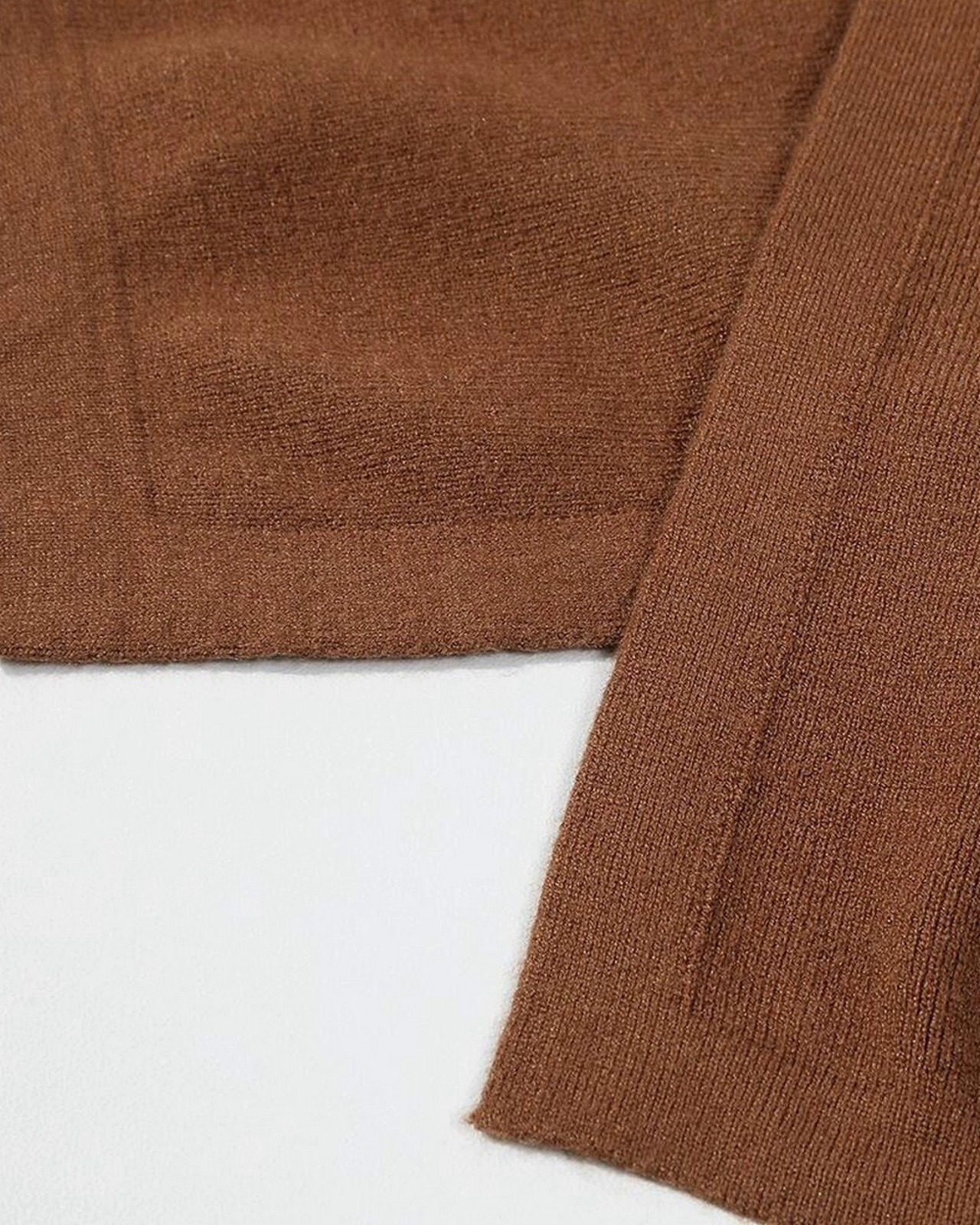 クロスボタンスリムニットセーター 3color A0533 - 6