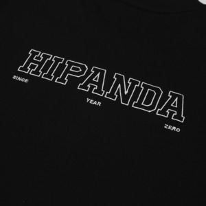 SALE 送料無料【HIPANDA ハイパンダ】メンズ クルーネック スウェット トレーナー MEN'S BACK PRINT CREW NECK SWEAT SHIRT / WHITE・BLACK