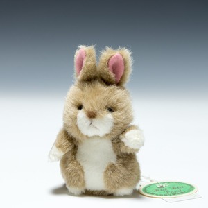 【特価処分】たけのこ プチプチらんど森のなかま ウサギ ベージュ ぬいぐるみ 58442