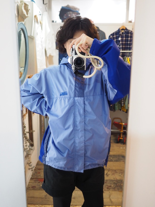 00’s Patagonia Nylon Jacket Bicolor Hooded Lightweight