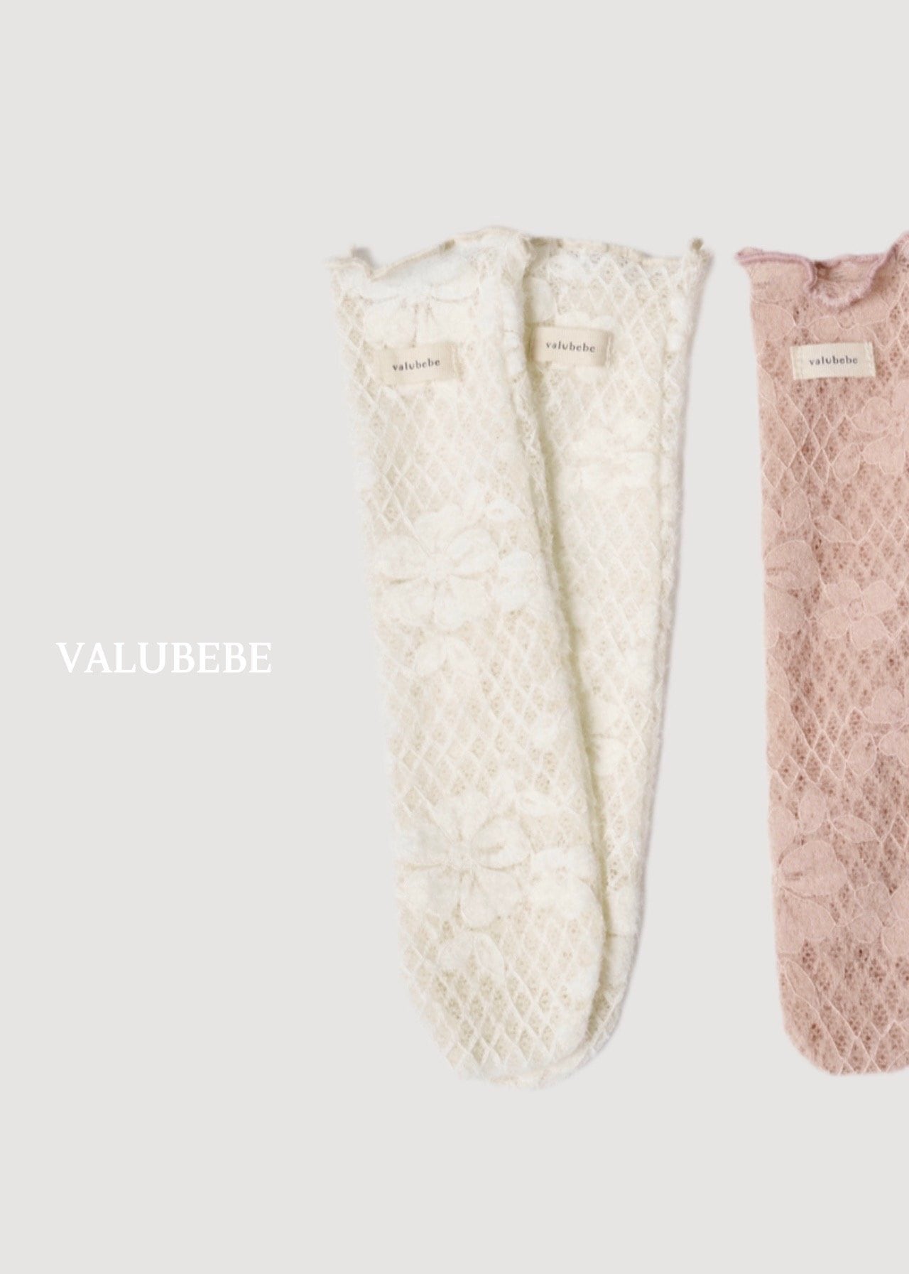 送料無料【予約】/ レース靴下 / valubebe