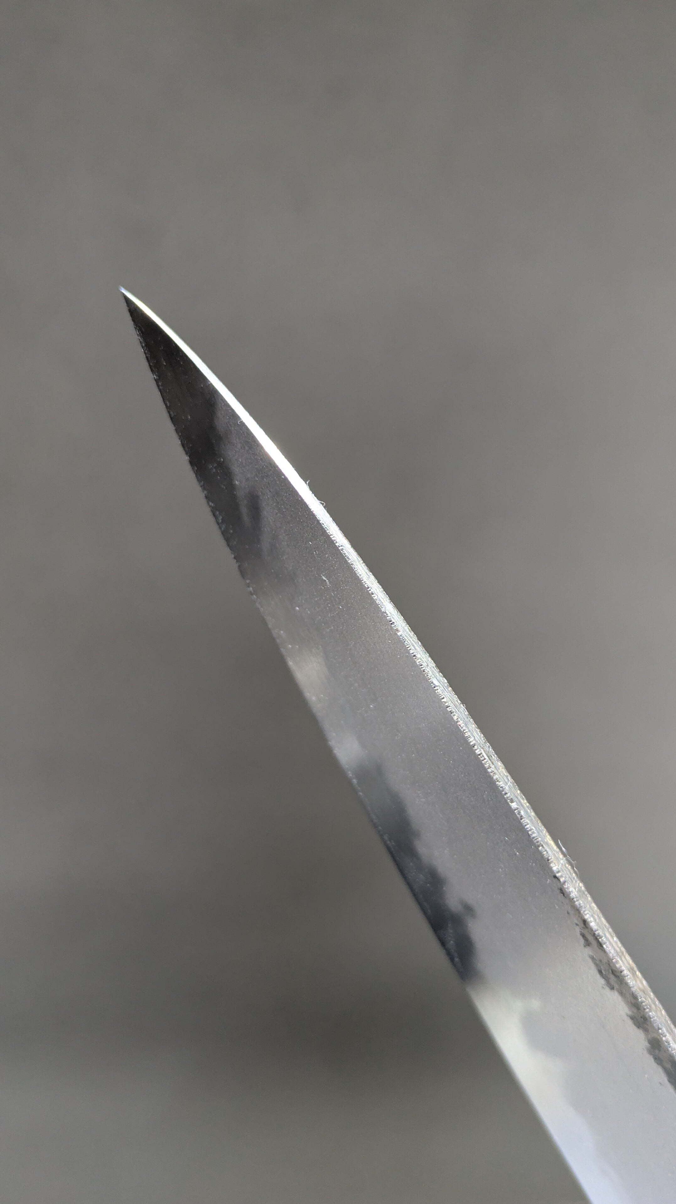 白二 黒打 牛刀 8寸（White Steel #2 Kurouchi Chef's knife 240mm