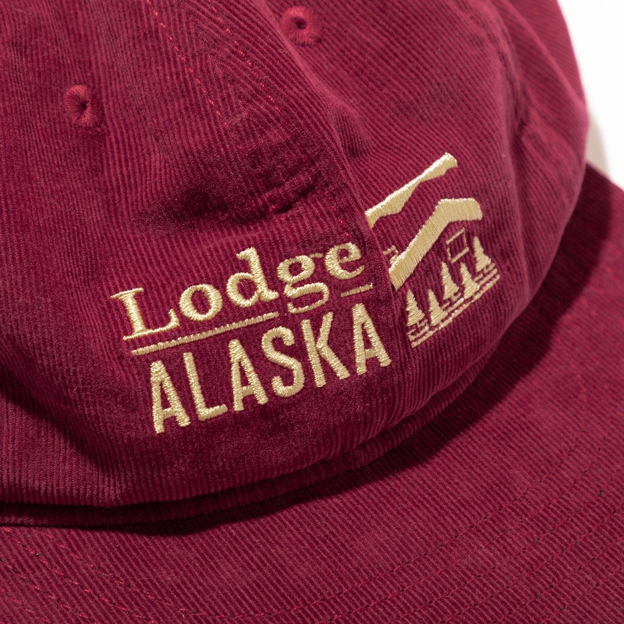 TACOMA  FUJI RECORDS / Lodge ALASKA LOGO CAP ’23 Designed by Hiroshi Iguchi