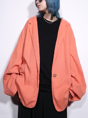 super wide silhouette good coloring easy tailored jacket
