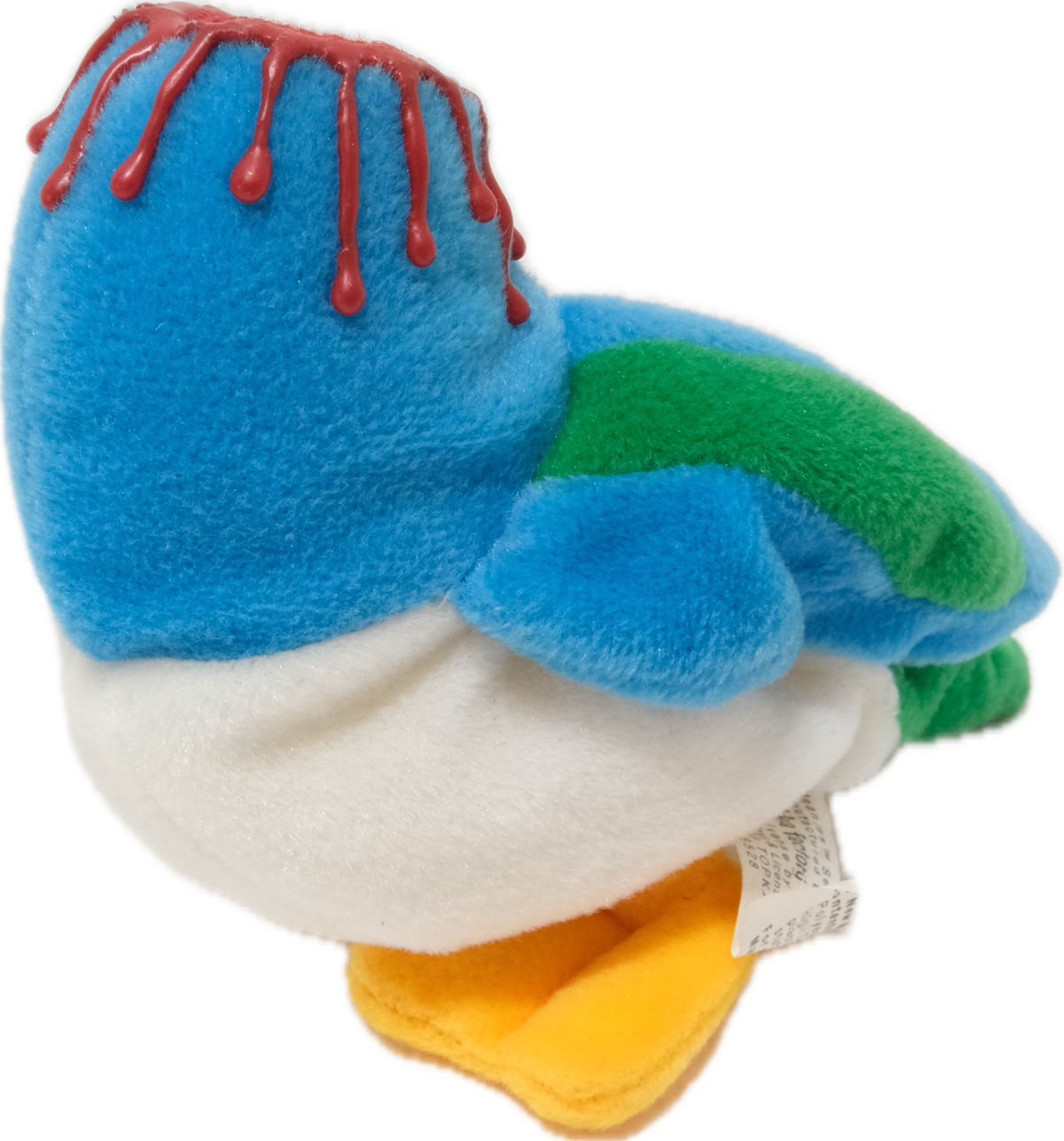 Old Stuffed Toy: Meanies Headless bird | Pet Shop OF HORRORS